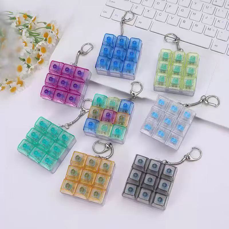 Transparent Press Pendant