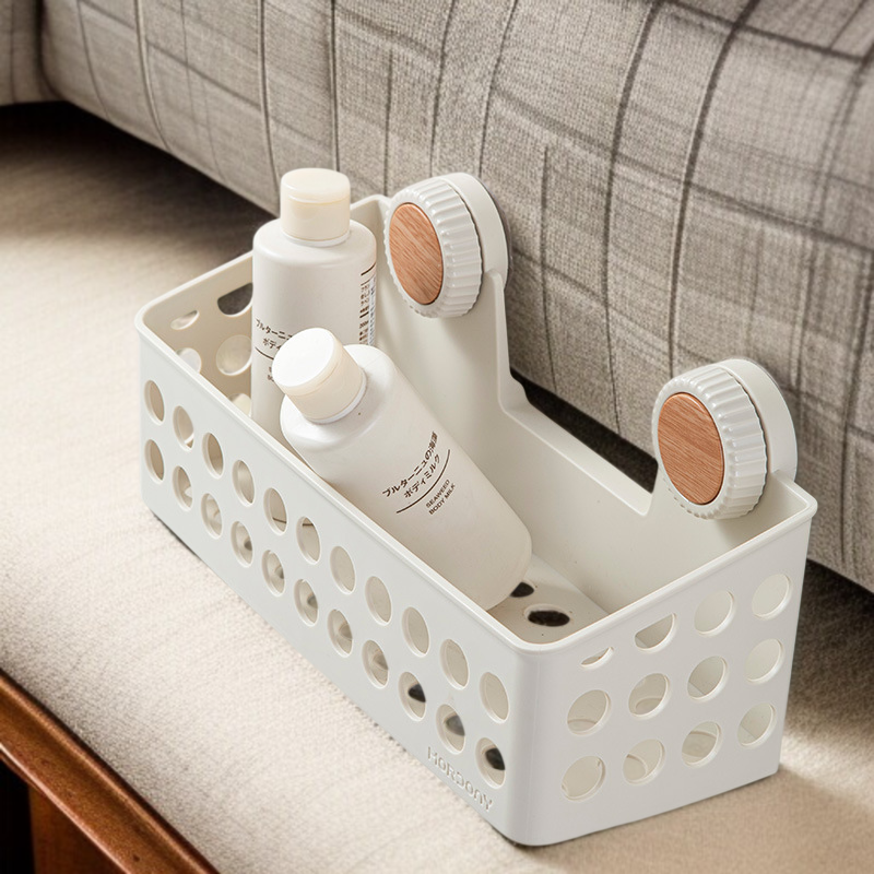 화장실 펀치프리 수납선반 활용 예시