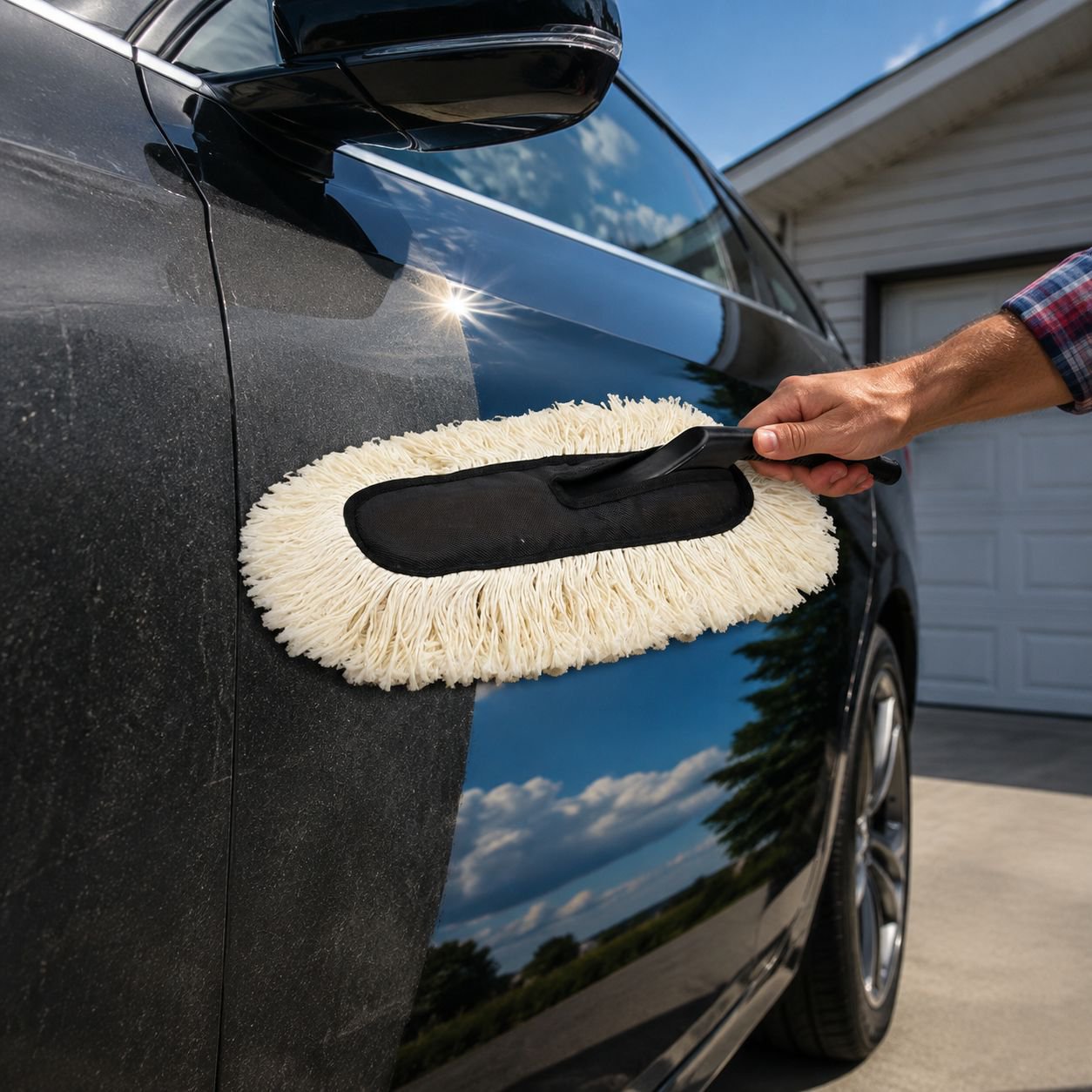 Extendable Car Cleaning Brush for Hard-To-Reach Areas