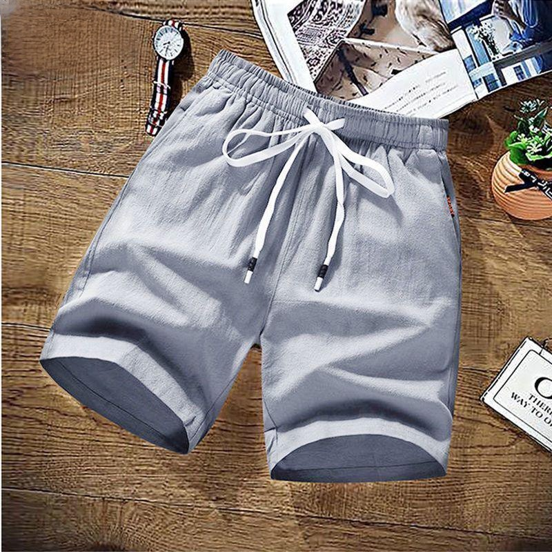 통기성 좋은 허리밴딩 남성 반바지