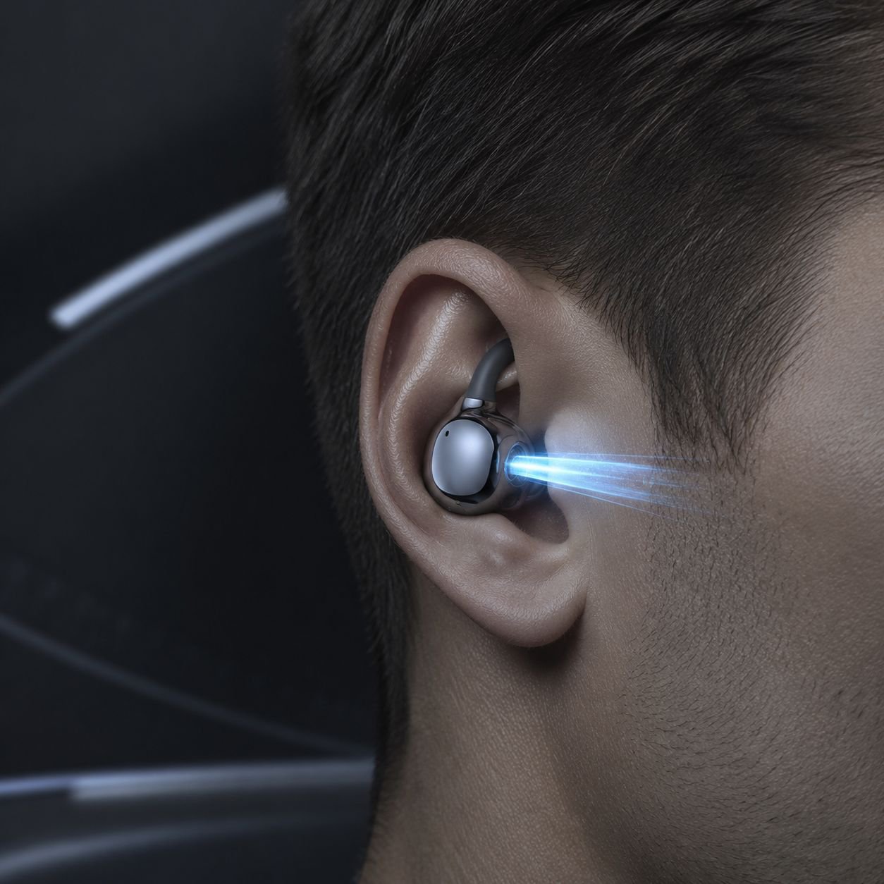 Portable AI language translator device