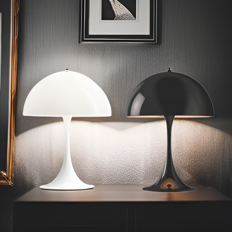 F&S Lewis Pantella Mini Mesa Lámpara de lujo brillante con lámpara incluida