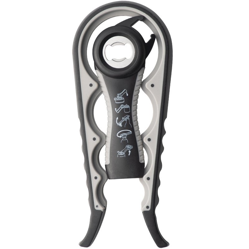 Anti-slip multi-functional can opener