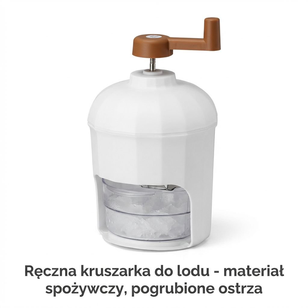 Ręczna maszynka do lodu