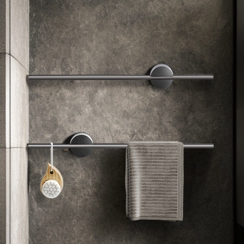 Porte-serviettes de salle de bain, support de rangement sans perforation, support mural de salle de 