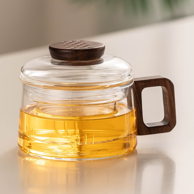 Separable tea filter cup set