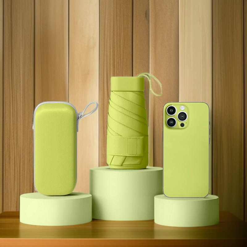 자외선 차단 미니 파라솔 캡슐 우산 상세 이미지