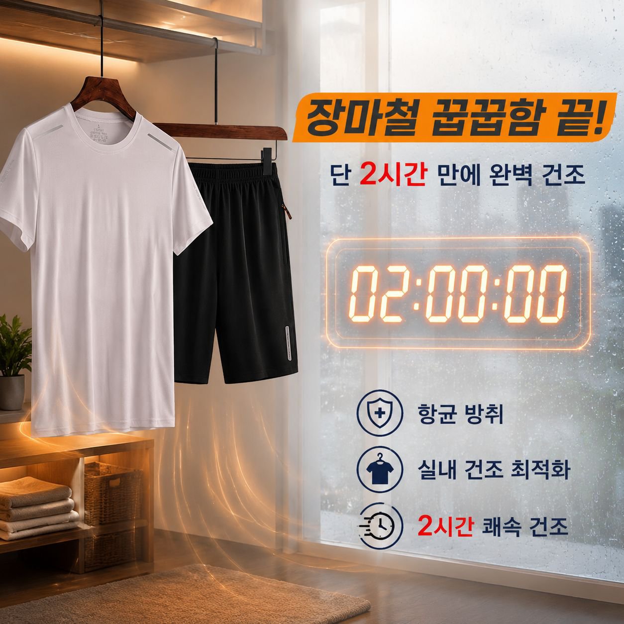 여름 아이스 실크 통기성 남성 스포츠 반팔 티셔츠 반바지 투피스 세트