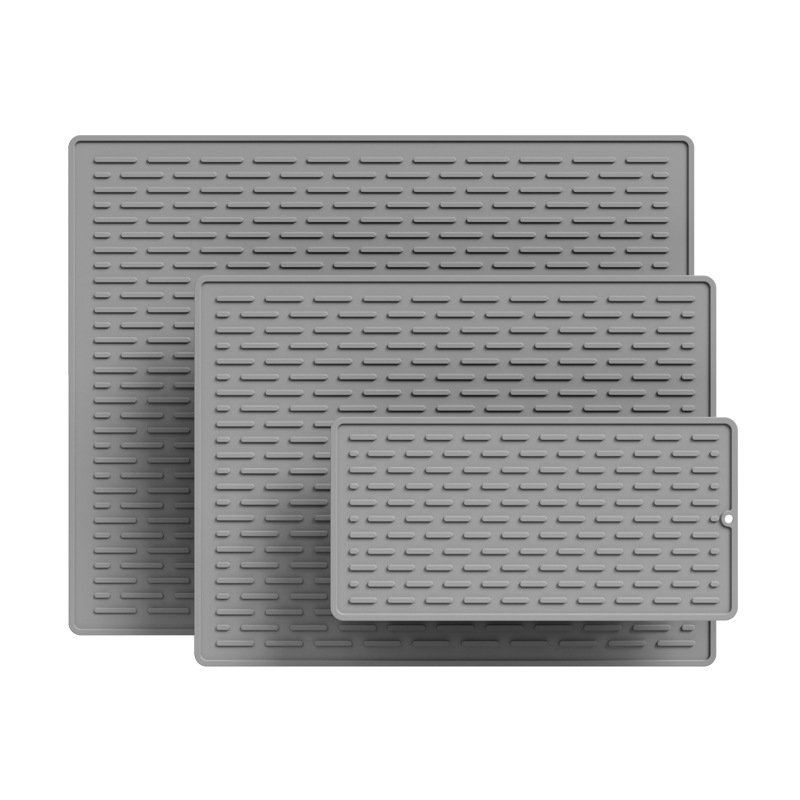 미끄럼 방지 및 배수 식기 세척 매트