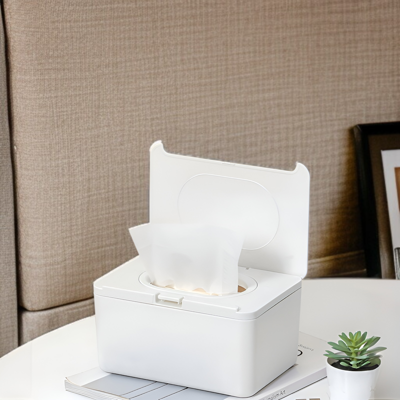 ワンタッチで開けられるティッシュボックスの使い方