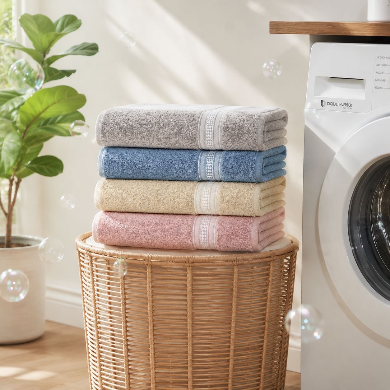 JMY-Soft High-Density Absorbent Pure Cotton Towel