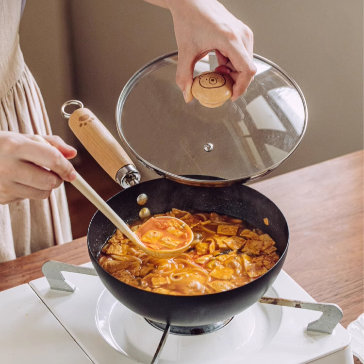 หม้อไม่ติดกระทะสำหรับใช้ในบ้าน 1 คนโดยเฉพาะ