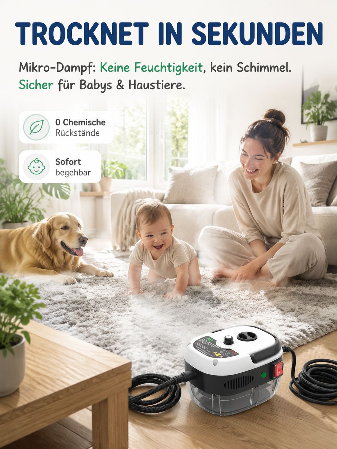 Hochtemperatur-Hochdruck-Dampfreinigungsgerät