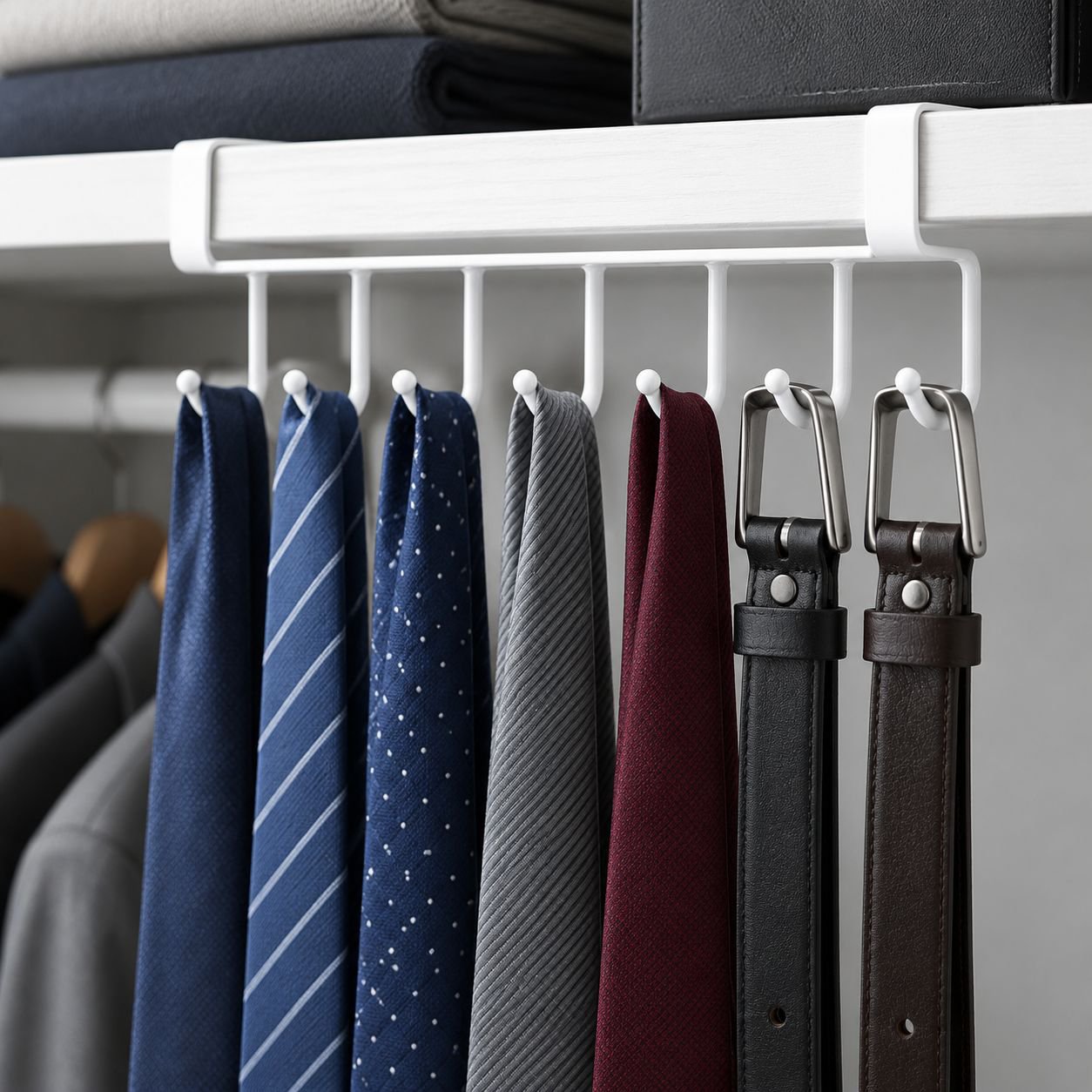 Multi-purpose Wardrobe Hook Back Door Organizer