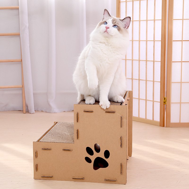 ペット用多層段ボール猫ハウス