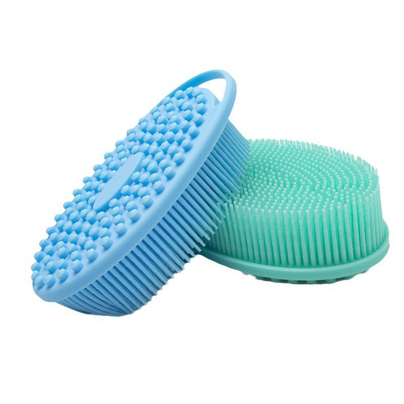 Infant Soft Bristle Silicone Sensory Bath Brush