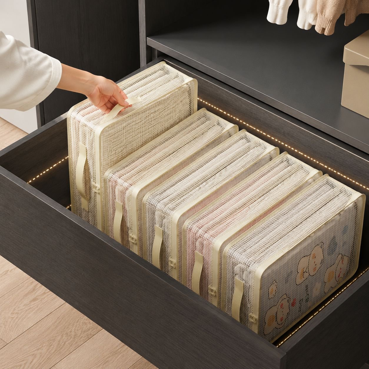 JMY Kleiderschrank-Organizer