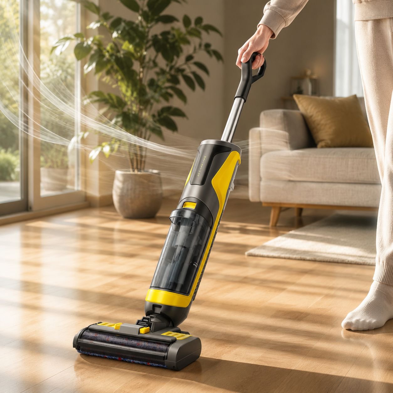 Wireless Portable Handheld Vacuum Cleaner Wet and Dry Rechargeable for Home