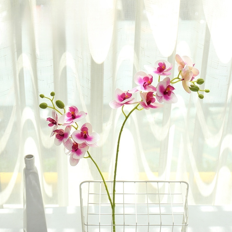Handgemachte künstliche Phalaenopsis-Orchidee Bonsai Deko