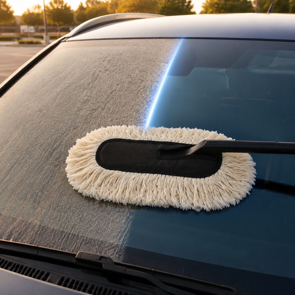 Extendable Car Wash Mop Wax Brush