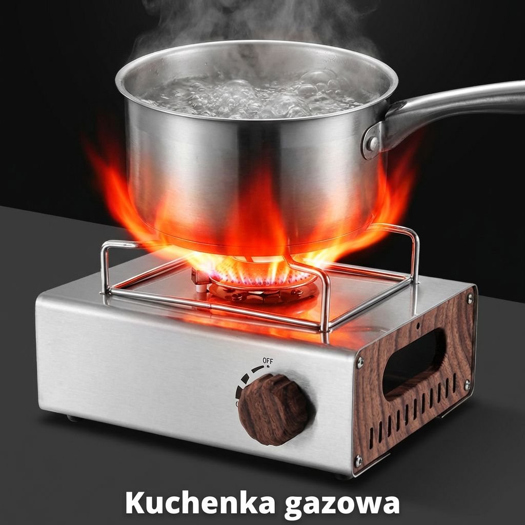 Przenośna kuchenka gazowa