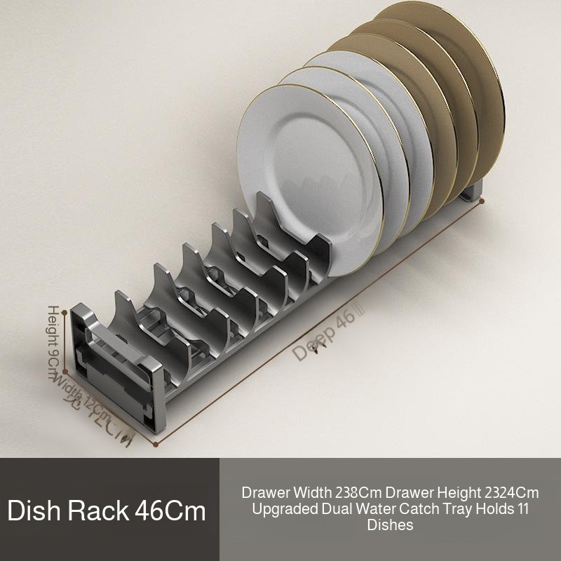 Kitchen drawer divider cabinet dish storage rack bowl and chopsticks plate storage box cutlery dish 