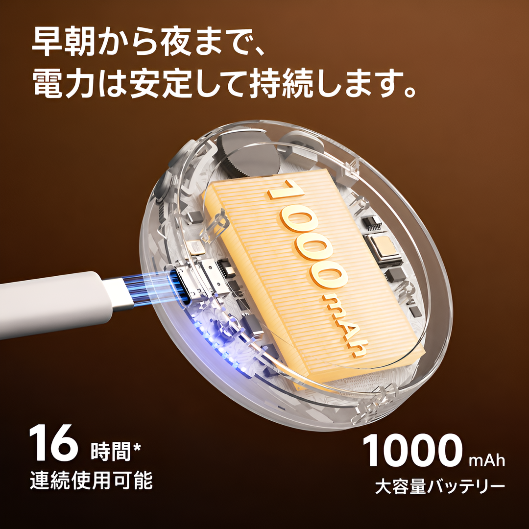 携帯電話用補助ライト リングライト セルフィーライト 1000mAh充電式モデル 無段階調光 3色温度モード 3インチコンパクト球形ライト クリップオンデザイン 強化モード搭載 写真撮影ラ