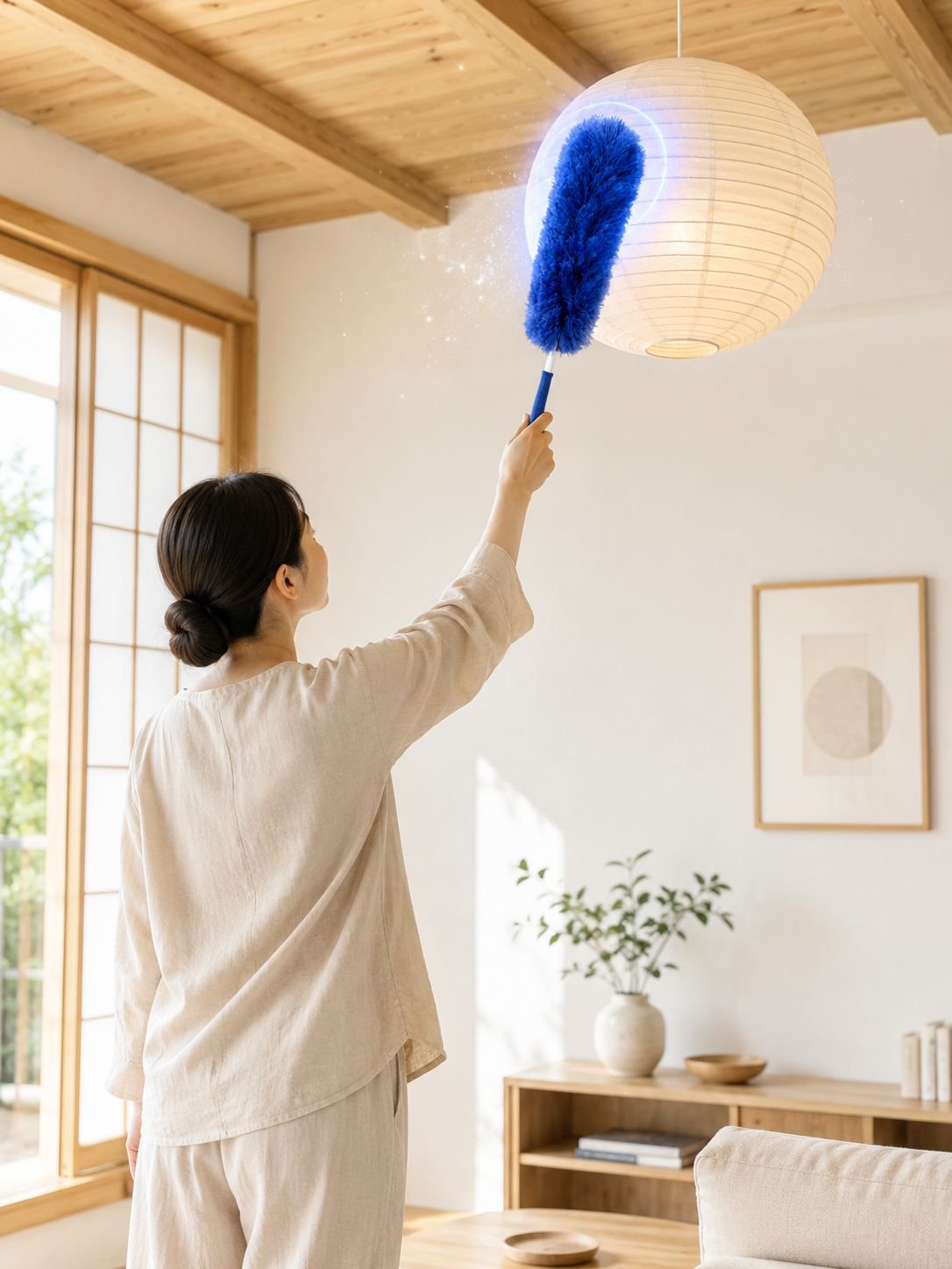 細かいホコリもキャッチする超極細繊維クロス