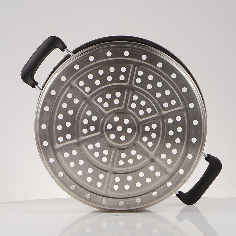 Dicker Edelstahl-Dampftopf