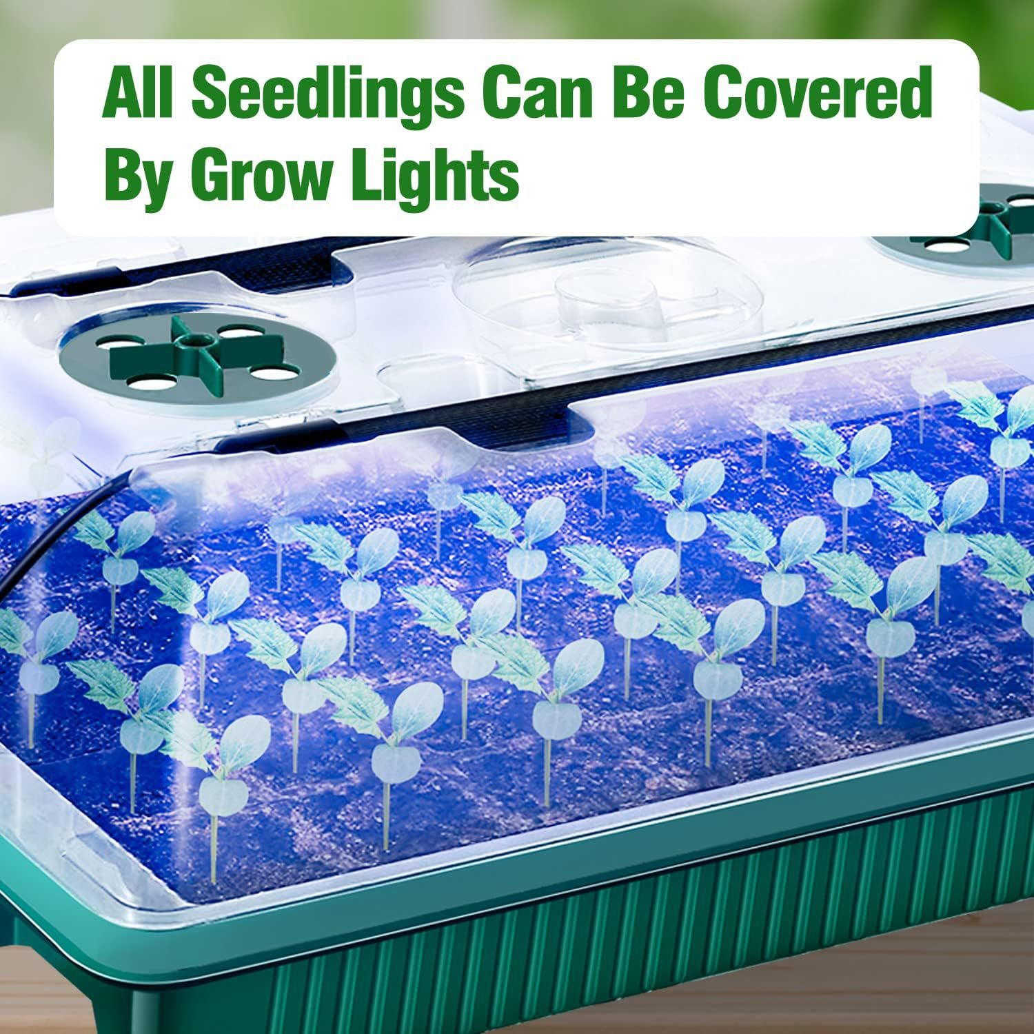 Illuminated Multi-Spectrum Seedling Tray
