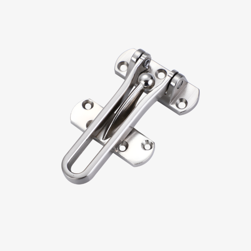 亜鉛合金製室内防犯ロック ホテル・民宿向け安全ドアロック 寝室木ドア用防盗差し込み錠