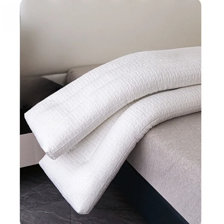 통기성 목 보호 2인용 롱 베개