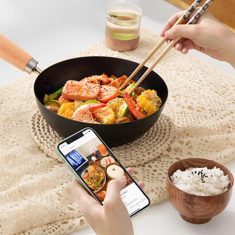 หม้อไม่ติดกระทะสำหรับใช้ในบ้าน 1 คนโดยเฉพาะ