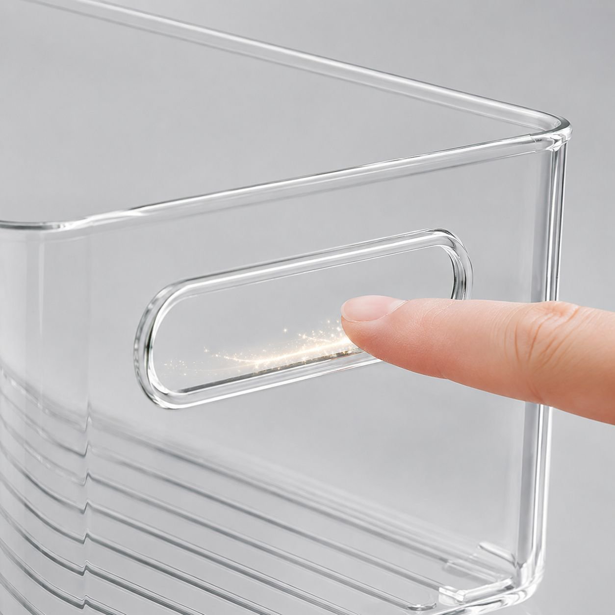 Easy-access egg holder for fridge organization