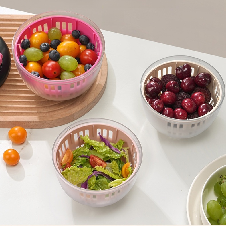 수동 야채 물빠짐기