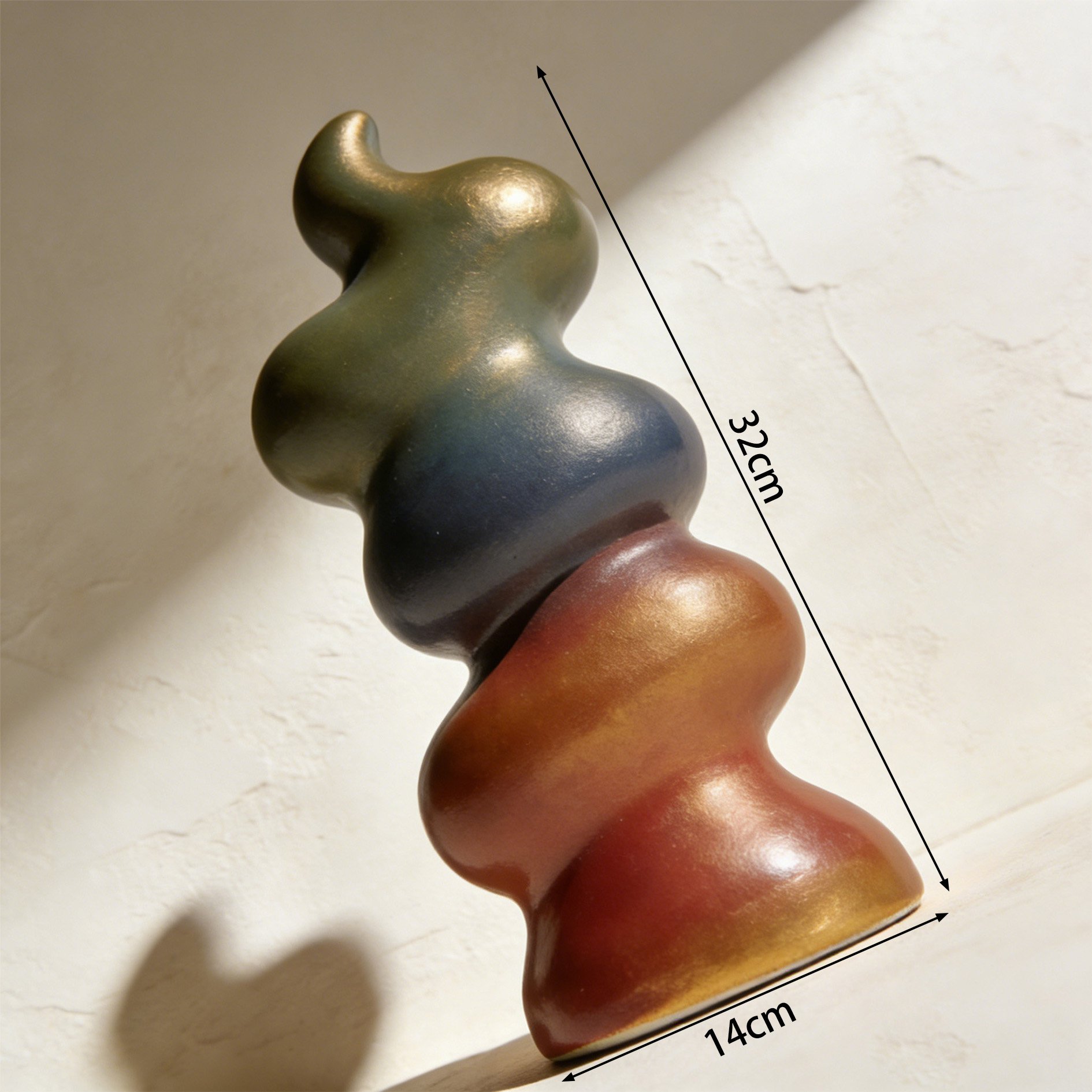 Elegant modern sculptures in minimalist style