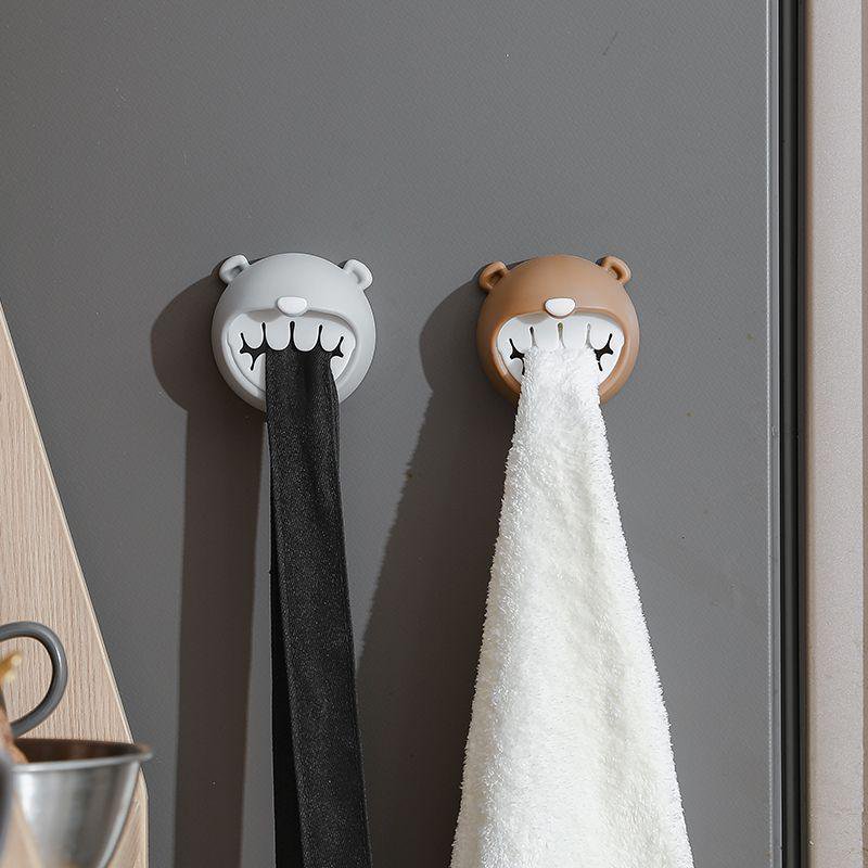 No-Drill Towel Rack