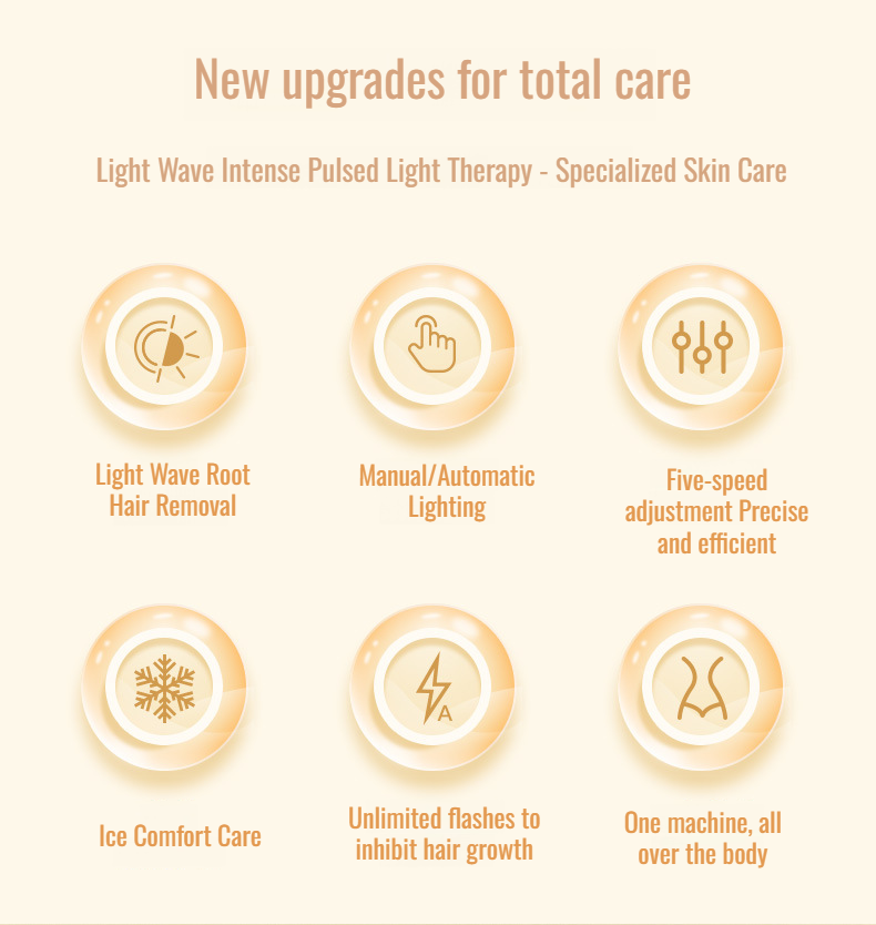 Sapphire Cooling Home Hair Removal Device front view