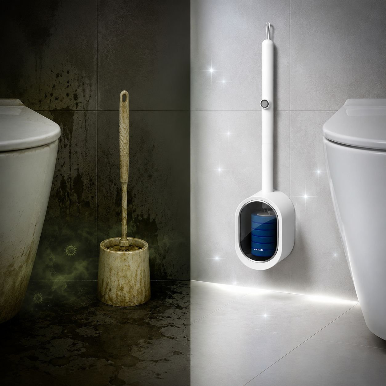 トイレ掃除に最適な使い捨てブラシ