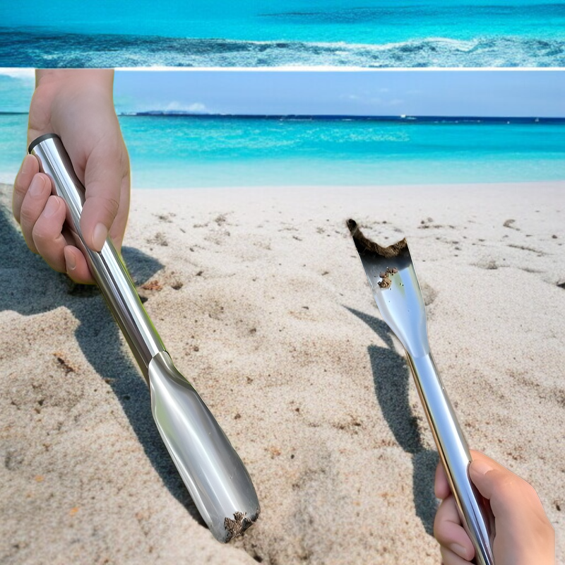 マンガン鋼製オールインワンガーデニングシャベル正面画像