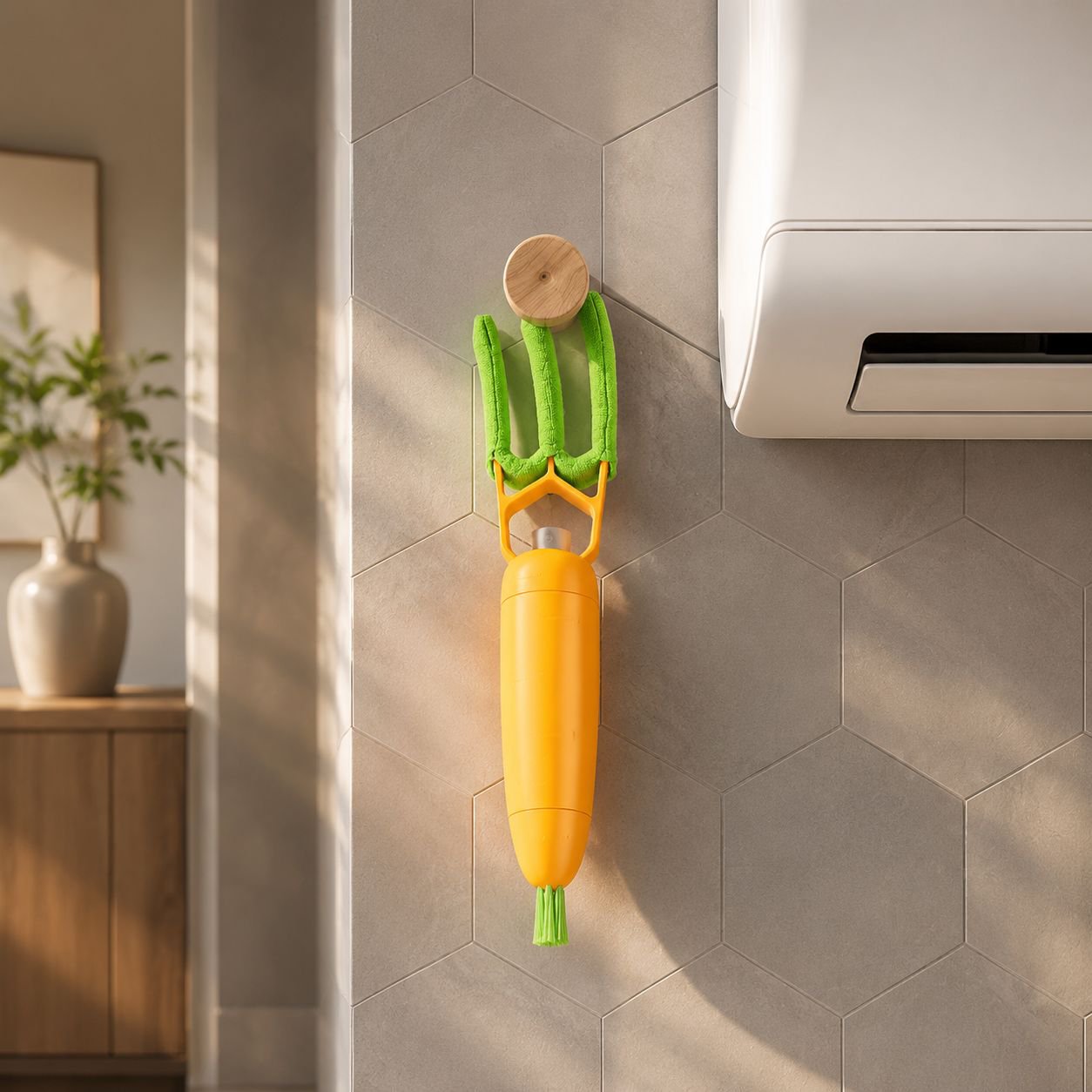 Waschbare 3-in-1 Staubbürste, speziell für Haushaltsgeräte und Jalousien