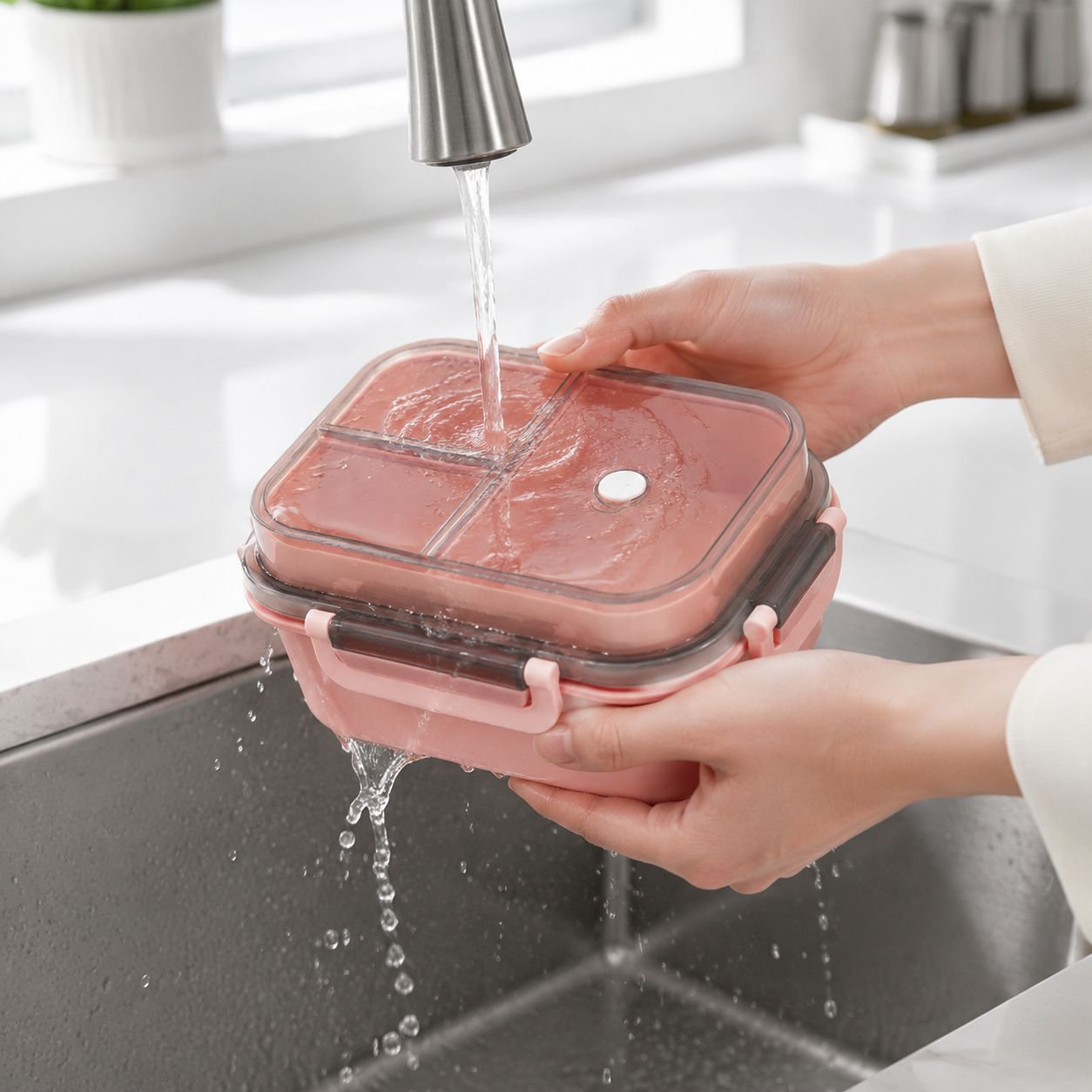 Lunchbox für unterwegs – perfekt für Schule und Büro