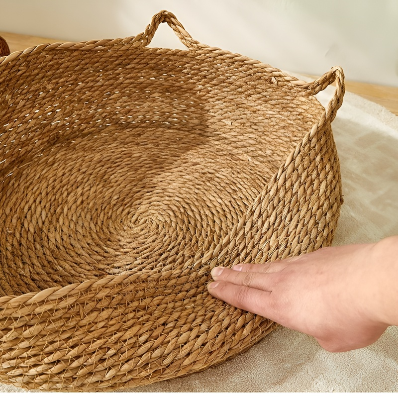 ที่นอนแมวหวายสานขนาดใหญ่