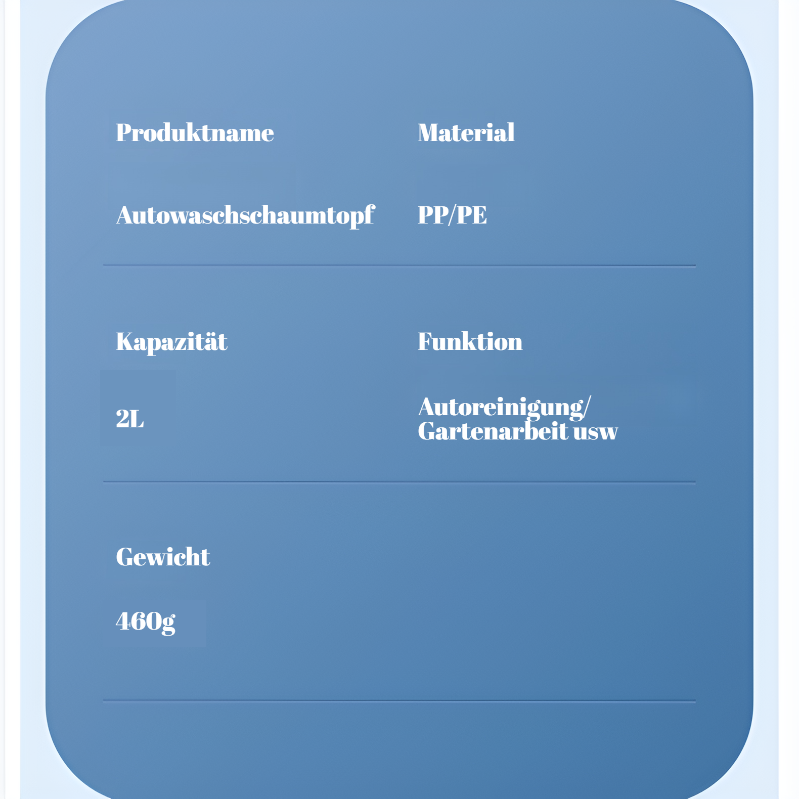 Einfache Anwendung des Autosprühers am Fahrzeug