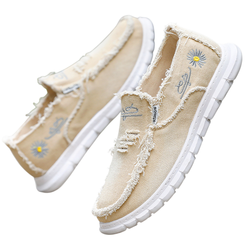 남성 패브릭 캐주얼화 쿠션창 전면 사진