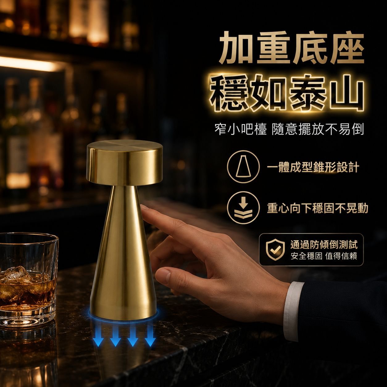 LED檯燈USB小夜燈充電酒吧餐桌燈咖啡廳裝飾檯燈床頭