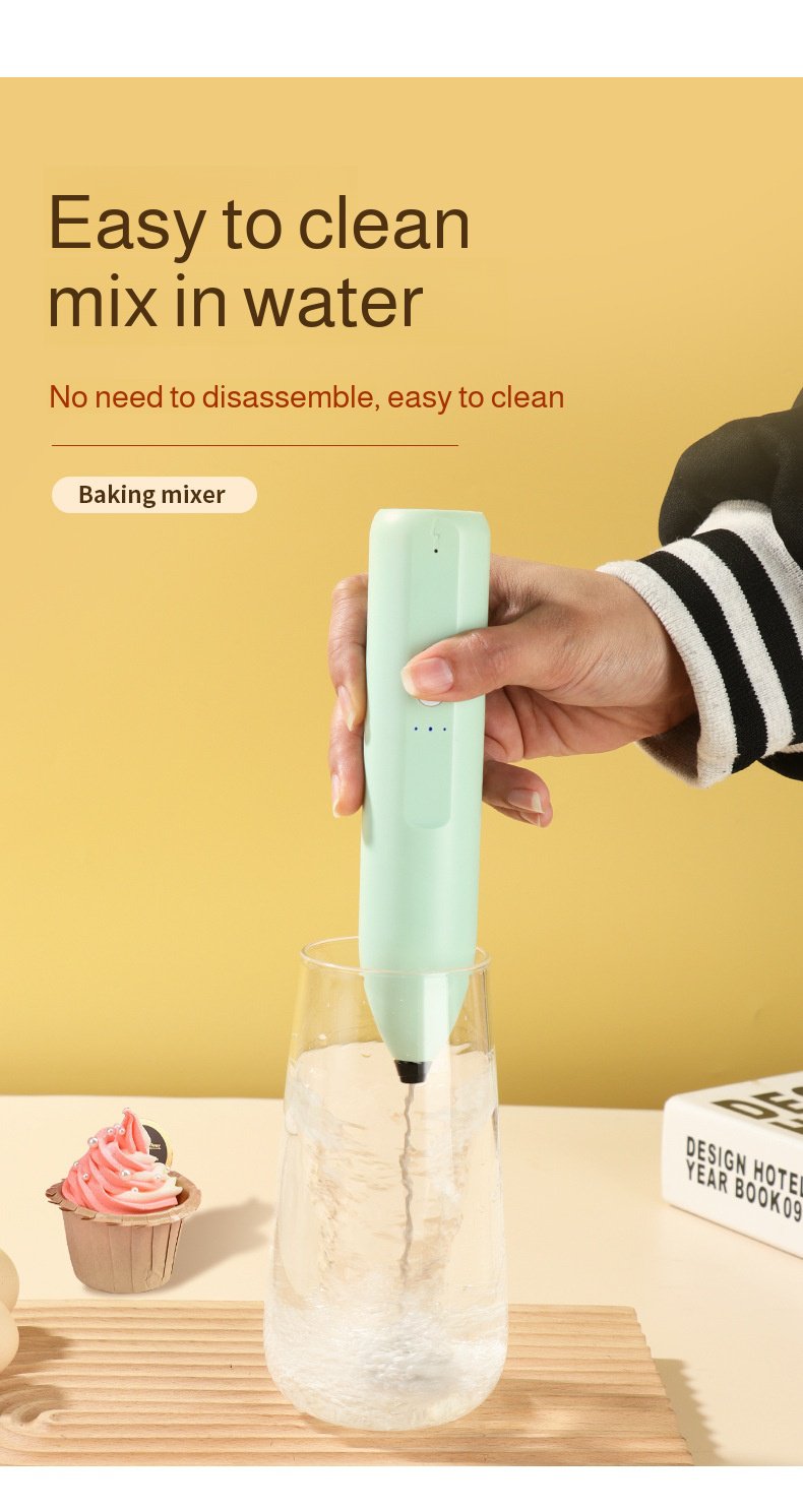 Batteur à lait compact et léger pour cuisine domestique