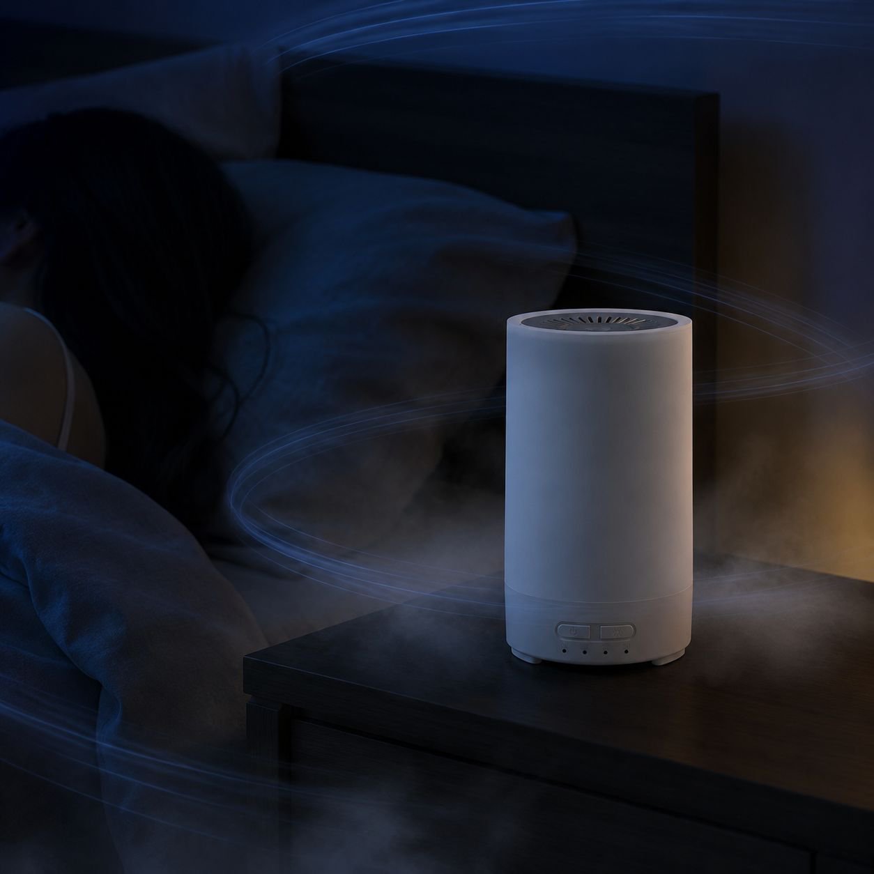 多機能ナイトライト加湿器 USBアロマディフューザー 家庭用