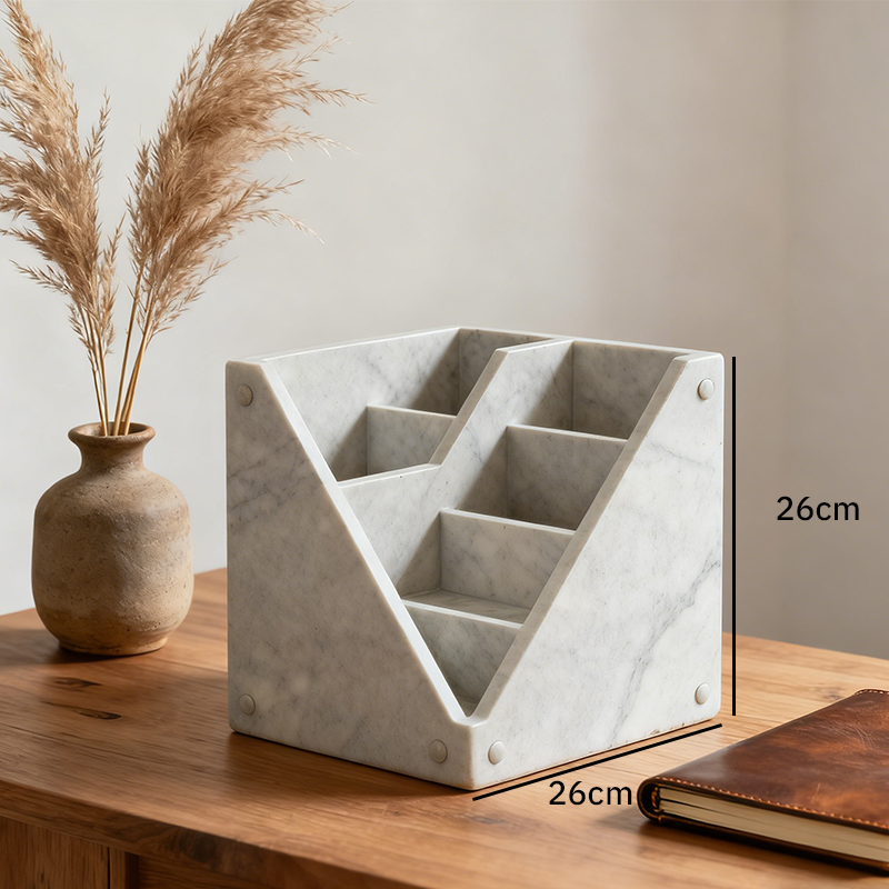 사무실 책상 정리용 선반 사용 예시