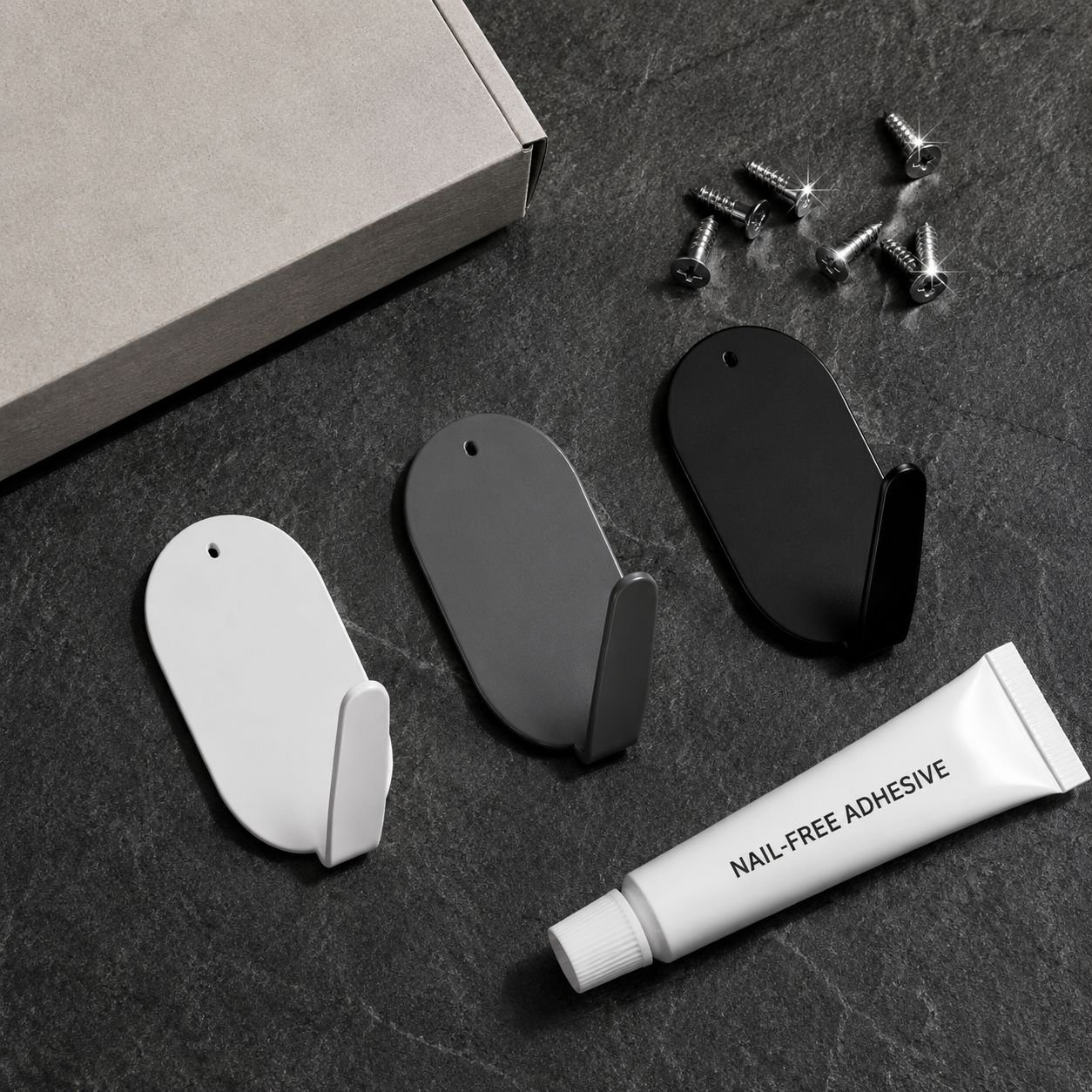 Modern waterproof hooks for home and office organization